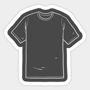 T-shirt T-shirt Sticker